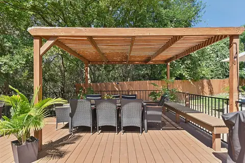 Backyard at The Orchid