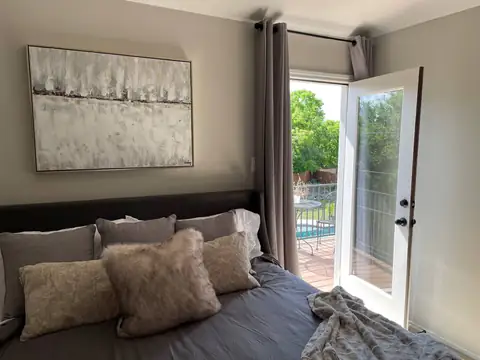 Master 1- walk out balcony overlooking pool!