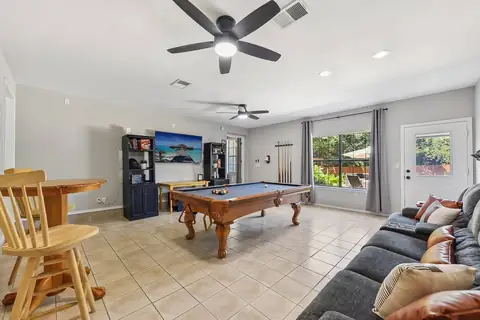 Game room at The Orchid