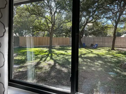 Check out this VIEW! You might spot "Hootie" our resident owl out back in the heritage oak tree!