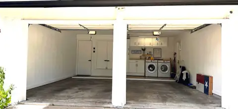 Two car garage