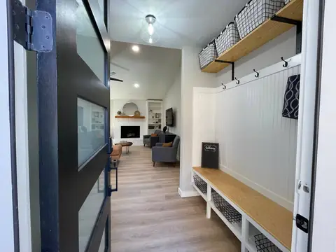 8' entryway open to your newly remodeled home! Drop your gear & bags, hang your coat and enjoy your stay! Welcome HOME!